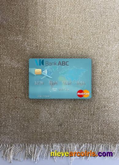 Jordan Arab Banking Corporation (ABC) mastercard photolook